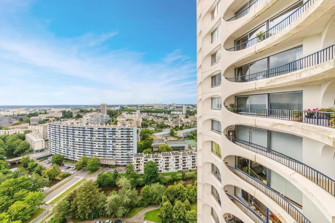 Bellevue, Appartement T2, Terrasse & Parking Ренн Екстер'єр фото