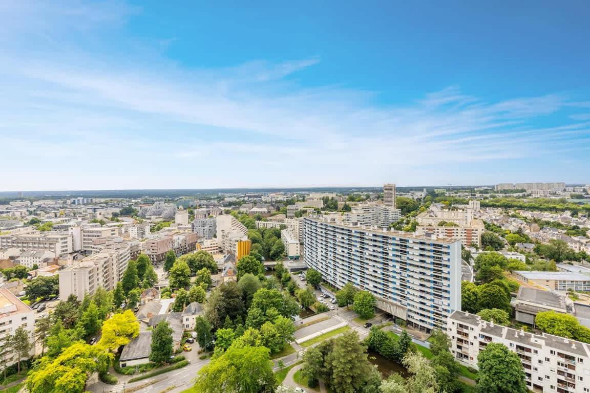 Bellevue, Appartement T2, Terrasse & Parking Ренн Екстер'єр фото